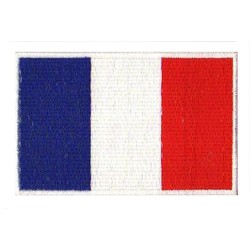 Patche écusson drapeau France