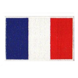 Patche écusson drapeau France