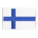 Aufnäher Patch Flagge Bügelbild Finnland