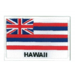 Parche bandera termoadhesivo Hawai
