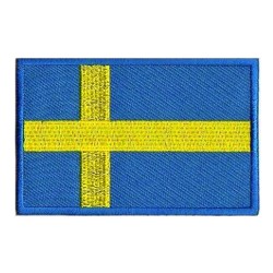 Aufnäher Patch Flagge Bügelbild Schweden