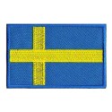 Toppa  bandiera termoadesiva Svezia