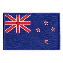 Parche bandera termoadhesivo Nueva Zelanda