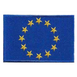 Toppa  bandiera termoadesiva Unione europea
