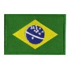 Iron-on Flag Patch Brazil