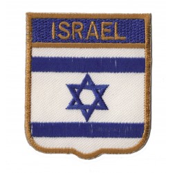 Aufnäher Patch Flagge Bügelbild Israel