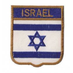 Iron-on Flag Patch Israel