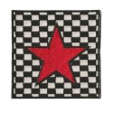 Aufnäher Patch Bügelbild Red Star Ska