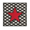 Iron-on Patch Red Star Ska