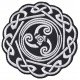 Patche écusson thermocollant Symbole Celte
