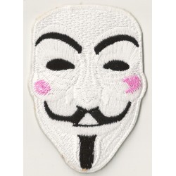 Aufnäher Patch Bügelbild Karneval Maske