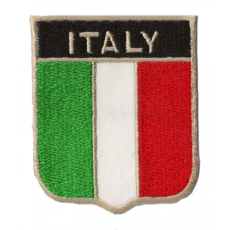 écussons drapeau italie - Intermercerie