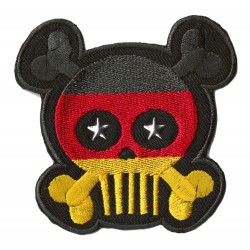 Iron-on Patch Skull Germany