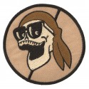 Parche termoadhesivo Skull Commando Badge