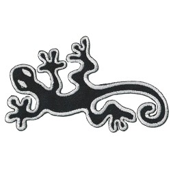 Patche écusson thermocollant Salamandre Gecko