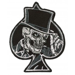 Iron-on Patch Ace of Spades Skull