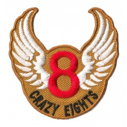 Iron-on Patch Crazy Eights