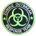 Iron-on Patch Zombie Outbreak