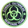 Patche écusson thermocollant Zombie Outbreak