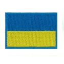 Parche bandera pequeño termoadhesivo Ucrania