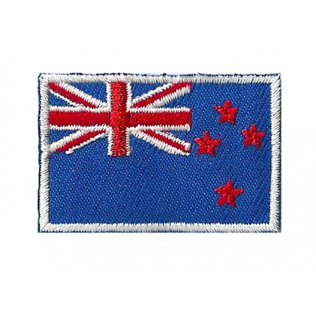 Patche écusson petit drapeau Nouvelle Zélande