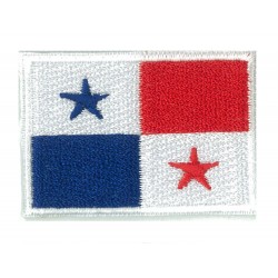 Aufnäher Patch klein Flagge Bügelbild Panama