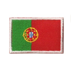 Parche bandera pequeño termoadhesivo Portugal