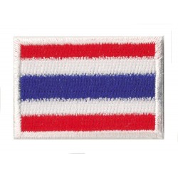 Aufnäher Patch klein Flagge Bügelbild Thailand