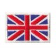 Aufnäher Patch klein Flagge Bügelbild Vereinigtes Königreich
