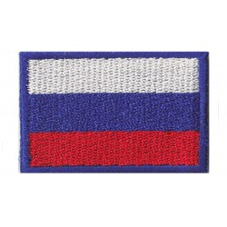 Aufnäher Patch klein Flagge Bügelbild Russland