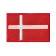 Patche écusson petit drapeau Danemark