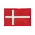 Patche écusson petit drapeau Danemark