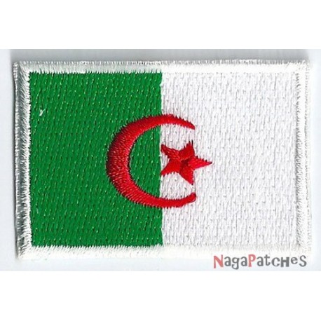 Patche écusson petit drapeau Algérie