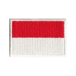 Iron-on Flag Small Patch Indonesia