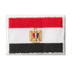 Parche bandera pequeño termoadhesivo Egipto