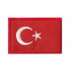 Parche bandera pequeño termoadhesivo Turquía