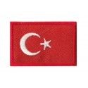 Aufnäher Patch klein Flagge Bügelbild Türkei