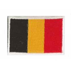 Toppa  bandiera piccolo termoadesiva Belgio