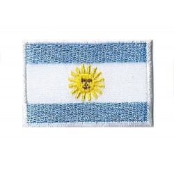 Aufnäher Patch klein Flagge Bügelbild Argentinien