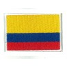 Aufnäher Patch klein Flagge Bügelbild Kolumbien