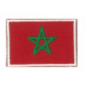 Patche écusson petit drapeau Maroc
