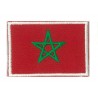 Patche écusson petit drapeau Maroc