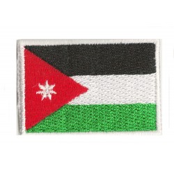 Patche écusson petit drapeau Jordanie