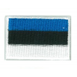 Patche écusson petit drapeau Estonie