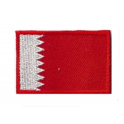 Iron-on Flag Small Patch Bahrain