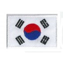 Parche bandera pequeño termoadhesivo Corea del Sur