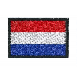 Aufnäher Patch klein Flagge Bügelbild Niederlande