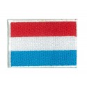 Toppa  bandiera piccolo termoadesiva Lussemburgo