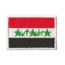 Aufnäher Patch klein Flagge Bügelbild Irak