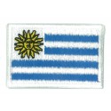 Parche bandera pequeño termoadhesivo Uruguay